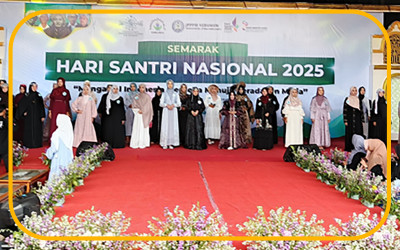 Murid MA-PK Ma’arif 01 Kebumen Wakili Madrasah dalam Lomba Fashion Show Semarak Hari Santri Nasional 2025