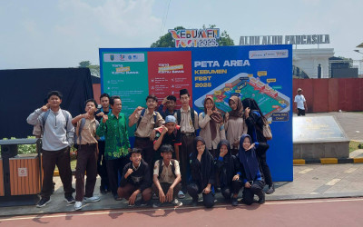 Siswa MA-PK Ma’arif 01 Kebumen Antusias Kunjungi Kebumen Fest 2025